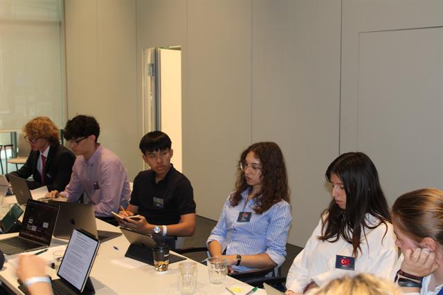 Research and drafting during committee.