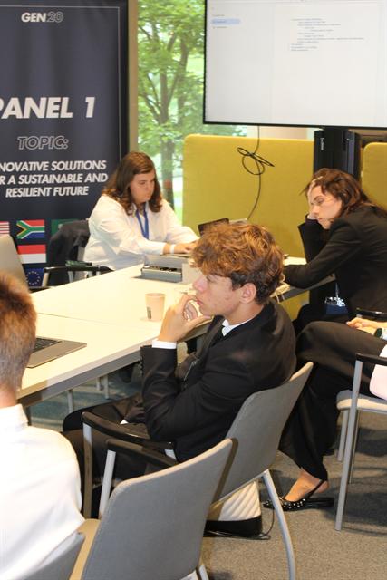Panel 1 in session.